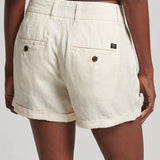 SUPERDRY SHORTS - STUDIOS OVERDYED LINEN SHORT