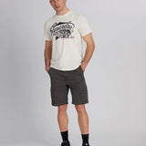 SUPERDRY CARGO SHORTS - VINTAGE HEAVY CARGO / WASHED BLACK