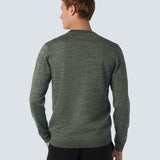 NO EXCESS CREW - PULLOVER CREWNECK 2 COLOURED MELANGE / SMOKE