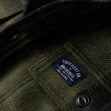 SUPERDRY OVERSHIRT - WOOL MILLER OVERSHIRT / RODERICK CHECK OLIVE