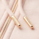 SUPERDRY HOODIE - ESSENTIAL ZIP UP HOODIE / PINK CLAY