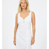 ALLABOUT EVE WINSLET MINI DRESS-WHITE