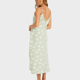 ROXY SLIP DRESS-BLOSSOM/SAGE