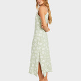 ROXY SLIP DRESS-BLOSSOM/SAGE
