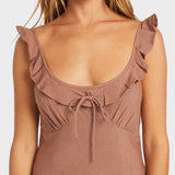 ROXY MINI DRESS-LITTLE DARLIN/COCONUT