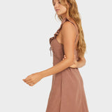 ROXY MINI DRESS-LITTLE DARLIN/COCONUT