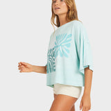 ROXY TEE-MARINA/BLUE DRIFT