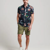 SUPERDRY S/S SHIRT - VINTAGE HAWAIIAN S/S SHIRT / DARK NAVY HAWAIIAN