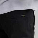 SUPERDRY CHINOS - OFFICERS SLIM CHINO / JET BLACK