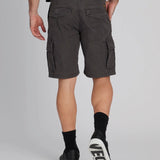 SUPERDRY CARGO SHORTS - VINTAGE HEAVY CARGO / WASHED BLACK