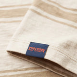 SUPERDRY TEE - RELAXED FIT STRIPE TSHIRT