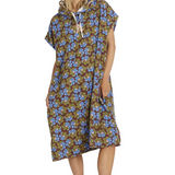 SISSTR TOWEL - WARM WAVES HOODED TOWEL / MOCHA