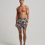 SUPERDRY SHORT - STUDIOS SWIM SHORT / AGNES BLACK PRINT