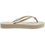 HAVAIANAS - FLATFORM / BEIGE