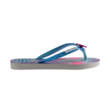 HAVAIANAS - KIDS SLIM GLITTER 2 / WHITE BLUE WATER