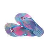 HAVAIANAS - KIDS SLIM GLITTER 2 / WHITE BLUE WATER