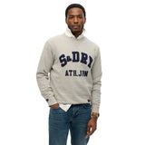 SUPERDRY CREW - VINTAGE ATHLETIC CREW / SWEAT LIGHT GREY MARLE