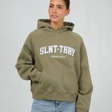 SILENT THEORY HOODIE / KHAKI