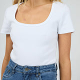 SILENT THEORY TEE - MIA TEE / WHITE