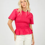 ALL ABOUT EVE - LIPA RUCHED TOP RED