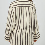 ALL ABOUT EVE - ROSA STRIPE / BROWN