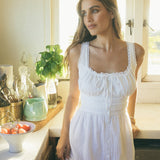 ALL ABOUT EVE - DUSTY MINI DRESS WHITE