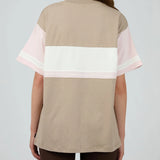 ALL ABOUT EVE - PERFORMANCE RELAXED TEE / STONE