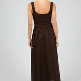 ALL ABOUT EVE - ESSENTIAL MAXI DRESS - BROWN