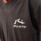 RUSTY T-SHIRT - BLAZE  / COAL