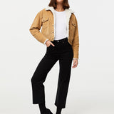 LEVIS JEANS - RIBCAGE STRAIGHT ANKLE / BLACK