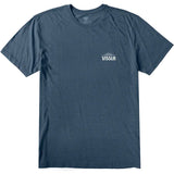 VISSLA TEE - QUALITY GOODS / DARK DENIM