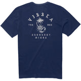 VISSLA TEE - STINGER SS TEE / DARK DENIM