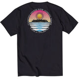 VISSLA TEE - COSMIC TIDE ORGANIC / BLACK