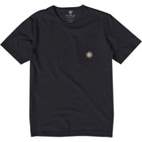 VISSLA TEE - COSMIC TIDE ORGANIC / BLACK