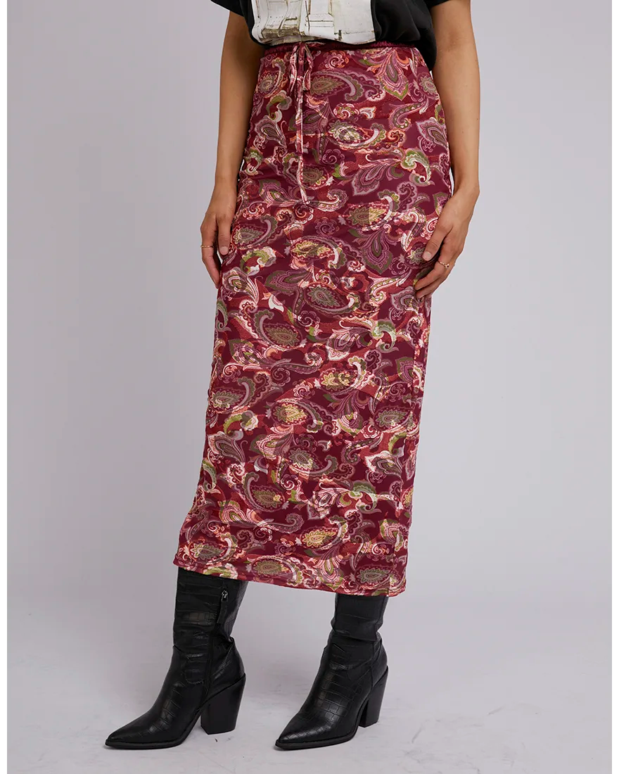 ALL ABOUT EVE SKIRT - POET MAXI SKIRT