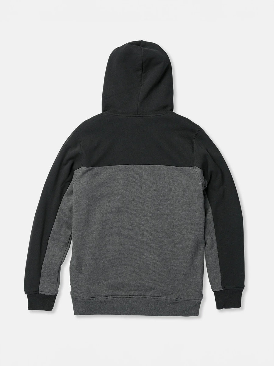 VOLCOM HOODIE - SNGL STN DIV LINED / CHARCOAL HEATHER