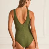 AQUA BLUE ONE PIECE -  FORET JACQUELINE DD/E CUP