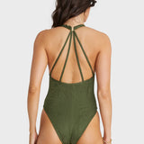 AQUA BLU ONE PIECE - OLIVE SIENNA ONE PIECE / GREEN