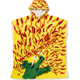 VOLCOM HOODED TOWEL - FA OZZY WRONG / YELLOW