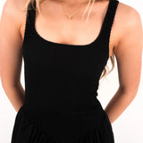 ALL ABOUT EVE DRESS - ESSENTIAL MAXI DRESS / BLACK