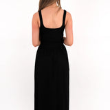 ALL ABOUT EVE DRESS - ESSENTIAL MAXI DRESS / BLACK