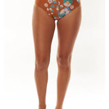 SISSTR BIKINI - SWELL GIRL TALK HIGH WAIST BOTTOM / ACORN