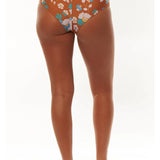 SISSTR BIKINI - SWELL GIRL TALK HIGH WAIST BOTTOM / ACORN