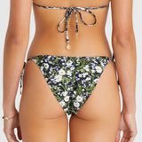 HEAVEN SWIM BIKINI BOTTOM - KYLIE TIE SIDE PANT / THISTLE