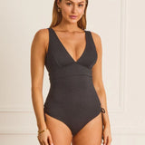 HEAVAN SWIMWEAR - PANTHA AVA ONE PIECE / BLACK