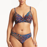 SEA LEVEL BIKINI TOP - HUNTER TWIST FRONT DD/E