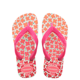 HAVAIANAS - KIDS FLORES / WHITE PINK FLUX