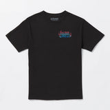 VOLCOM TEE - YOUTH TRUX S/S TEE / BLACK