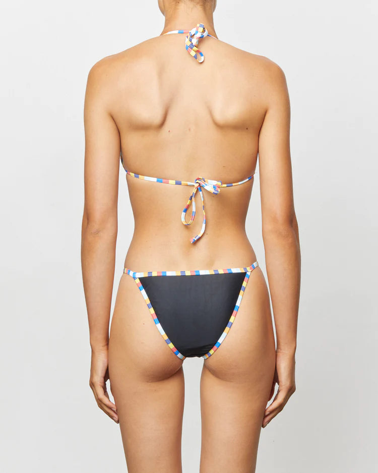ITS NOW COOL BIKINI BOTTOMS - THE DUO STRING PANT / TALLOW