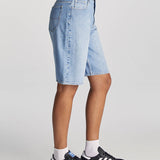 LEE DENIM SHORTS - LOW SLOUCH JORT CRYSTAL BLUE